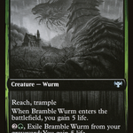 Bramble Wurm (DBL-456) - Innistrad: Double Feature