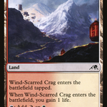 Wind-Scarred Crag (NEO-282) - Kamigawa: Neon Dynasty