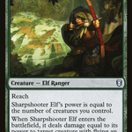 Sharpshooter Elf (CLB-253) - Commander Legends: Battle for Baldur's Gate