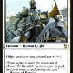 Benalish Marshal (PRE-06S) - Dominaria Promos Foil