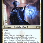 Obscura Interceptor (PRE-209S) - Streets of New Capenna Promos Foil