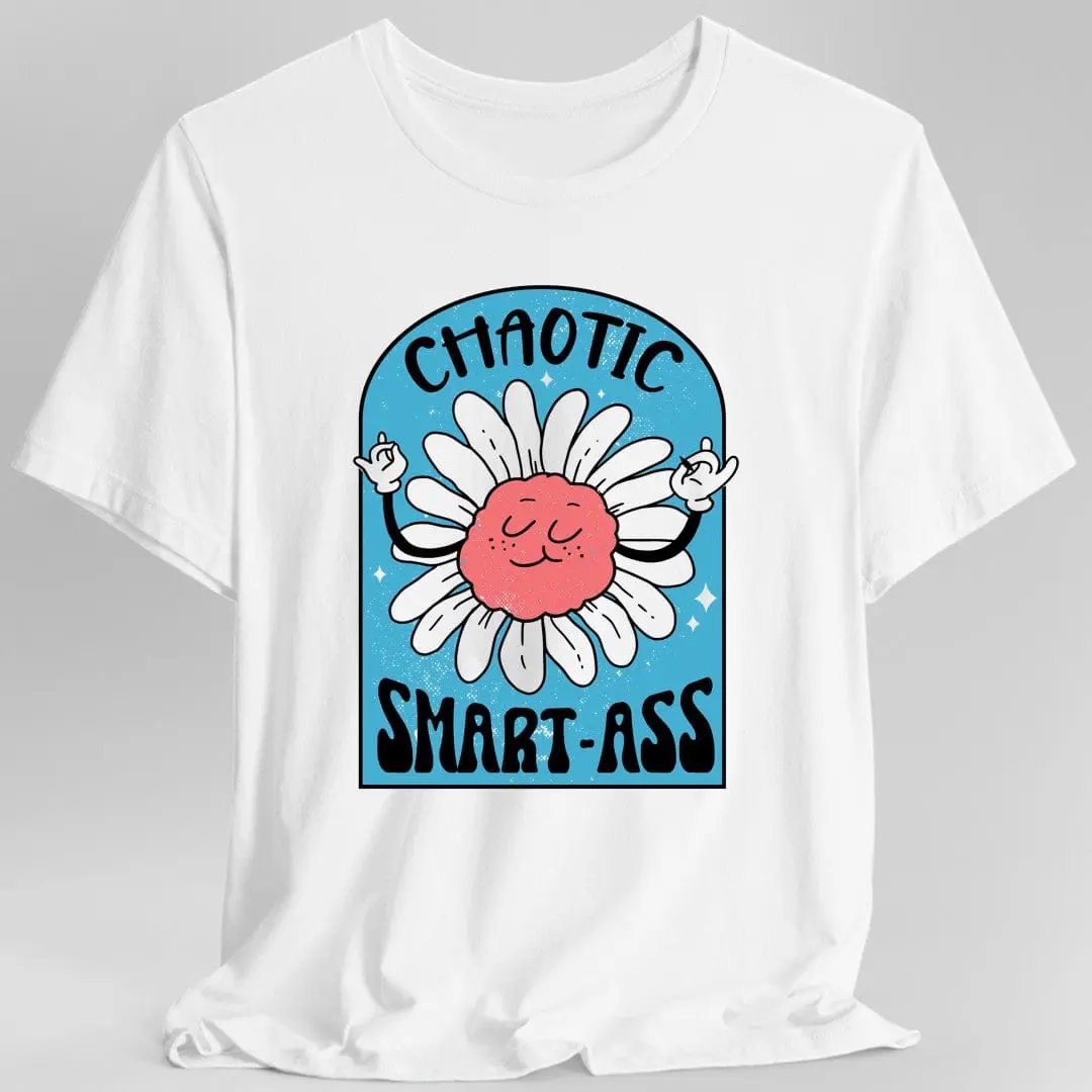 Chaotic Smart-Ass Funny Alignment T-Shirt by Sunburst RPG