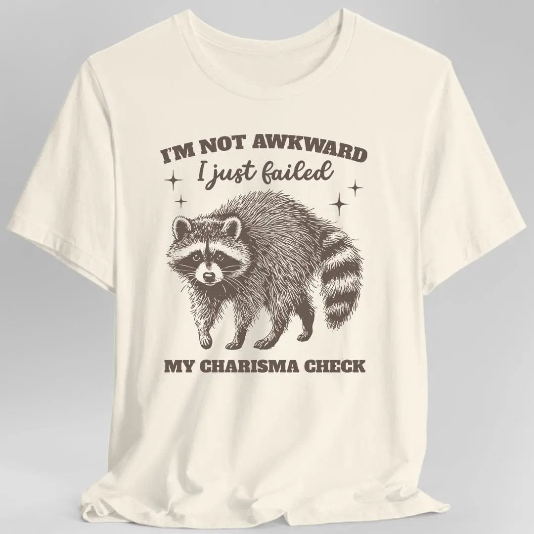 Charisma Check T-shirt by Sunburst RPG