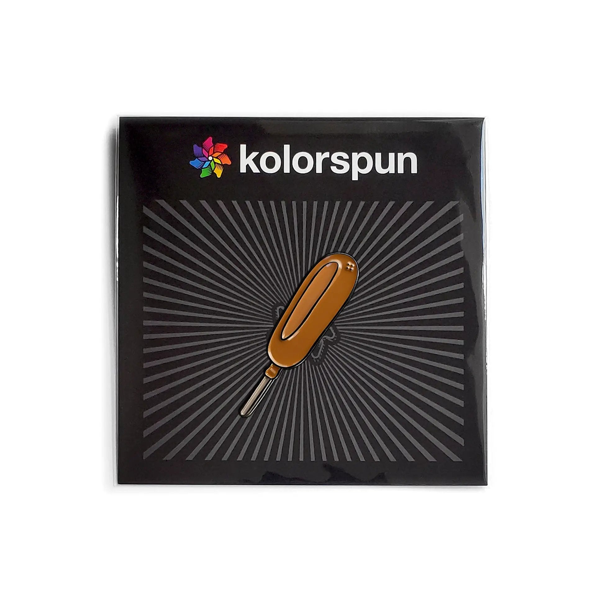 Corn Dog Pin by Kolorspun