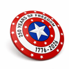 250 Years of America Shield (USA) (2x3 Tile) by B3 Customs