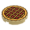 B3 Customs® Apple Pie (2x2 Round Tile) by B3 Customs