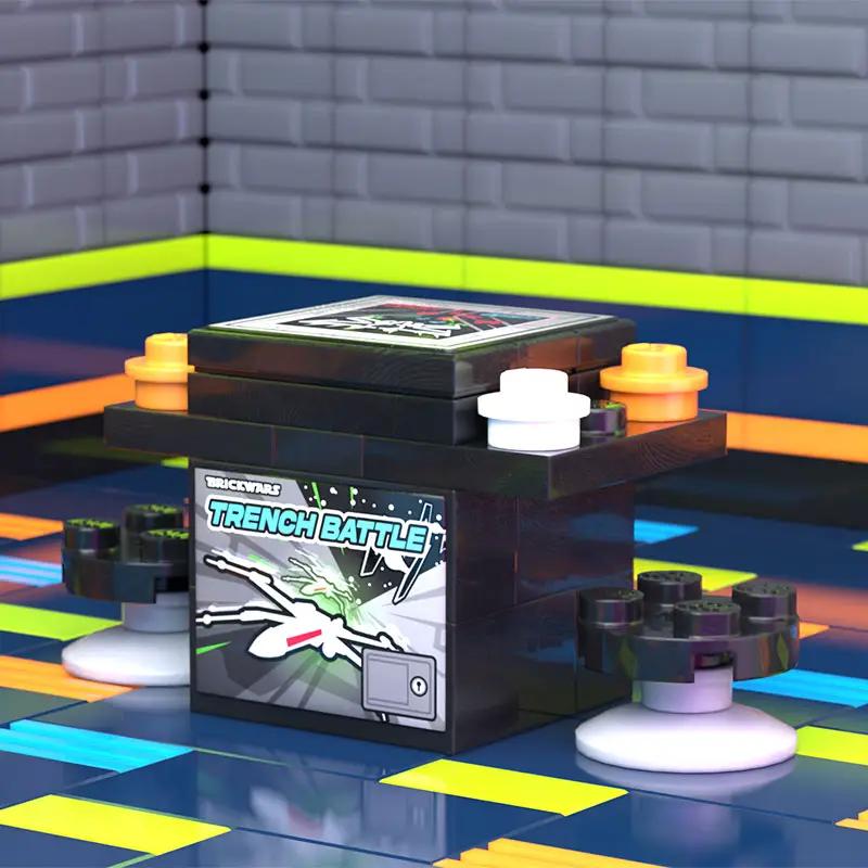 Trench Battle 2-Player Classic Arcade made using LEGO parts - B3 Customs by B3 Customs