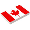 Canada Flag (USA) (2x3 Tile) made using LEGO part - B3 Customs by B3 Customs
