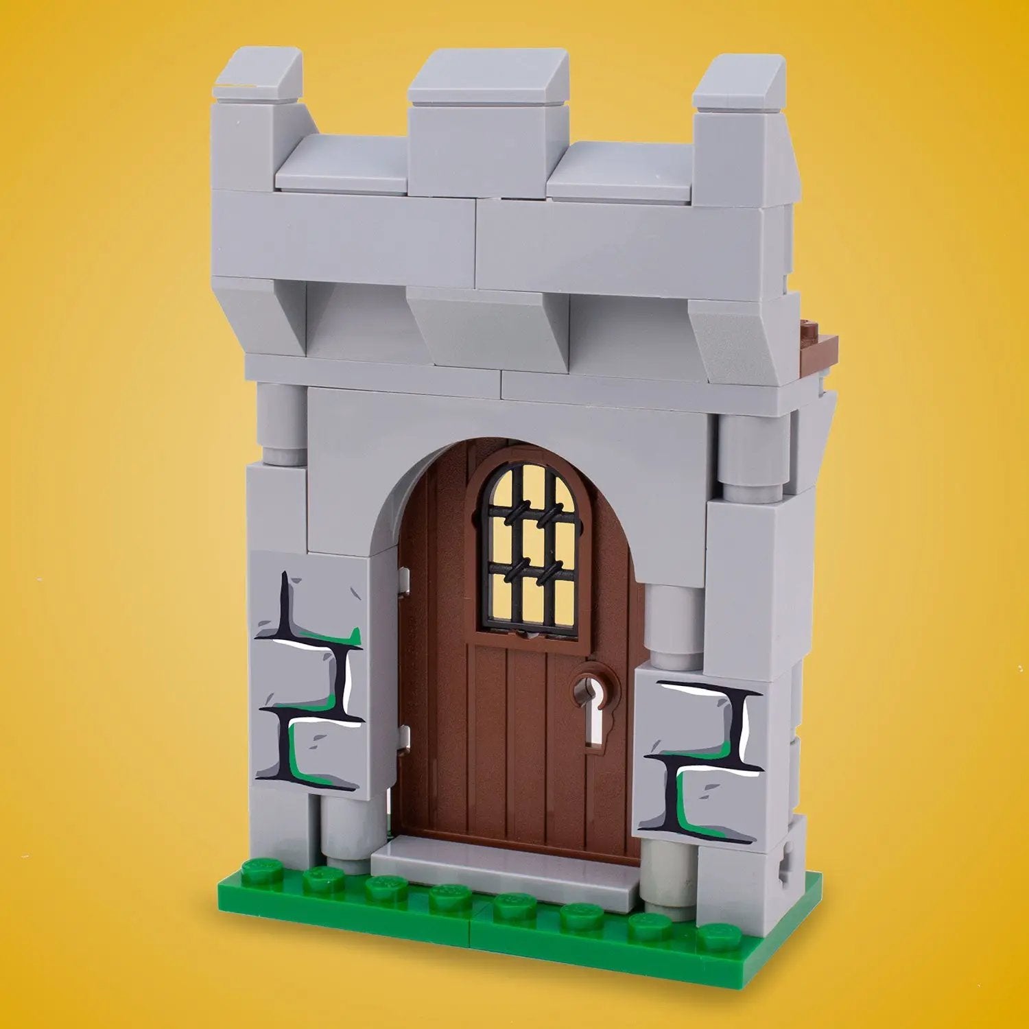 Castle Door - Custom Castle Modular Building Set by B3 Customs