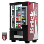 Cherry Cola Soda Vending Machine made using LEGO parts by B3 Customs