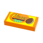 Pieces Chocolate Eggs (Easter) - B3 Customs® Printed 1x2 Tile by B3 Customs