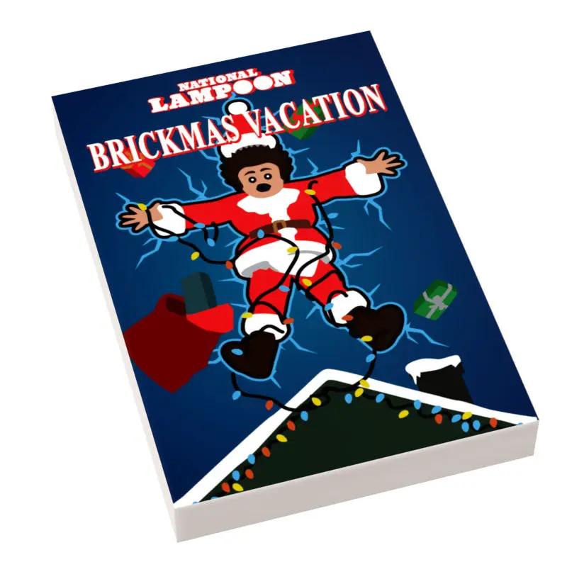 Brickmas Vacation Movie Cover (2x3 Tile) by B3 Customs