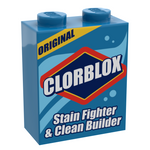 B3 Customs® Clorblox Minifig Cleaning Box made using LEGO part by B3 Customs