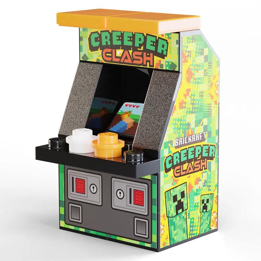 Brickcraft: Creeper Clash Classic Arcade Machine by B3 Customs