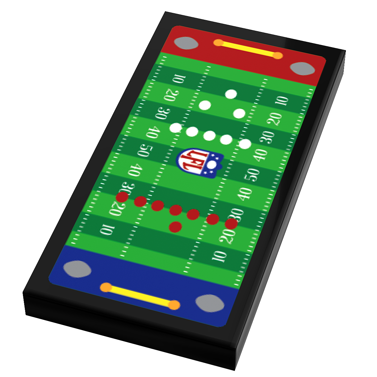 Electric Football Minifig Board Game (2x4 Tile) by B3 Customs