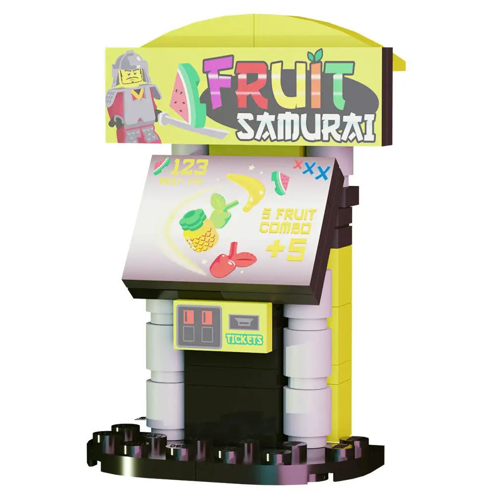 Fruit Samurai Arcade Building Set made using LEGO parts - B3 Customs by B3 Customs