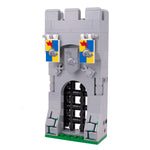 Castle Gate - Custom Castle Modular Building Set made using LEGO parts by B3 Customs