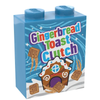 Gingerbread Toast Clutch Christmas Cereal (1x2x2 Brick) by B3 Customs