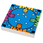 Hangry Hippos Custom Printed 2x2 Tile made using LEGO part by B3 Customs