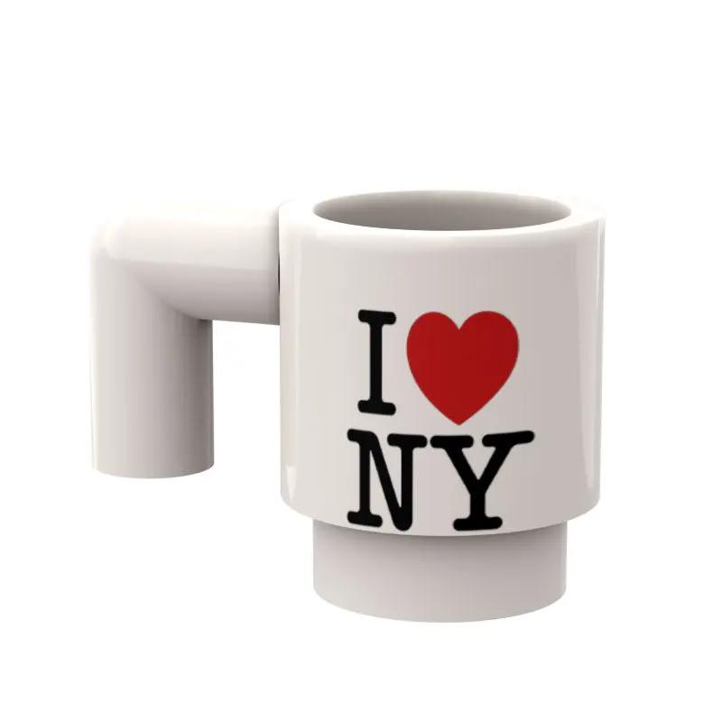 I LOVE NY Coffee Mug for Minifigs by B3 Customs