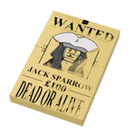 Jack Sparrow Wanted Poster (2x3 Tile) by B3 Customs