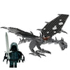 Fell Beast w/ Ringwraith Minifig Building Set made using LEGO parts - B3 Customs by B3 Customs