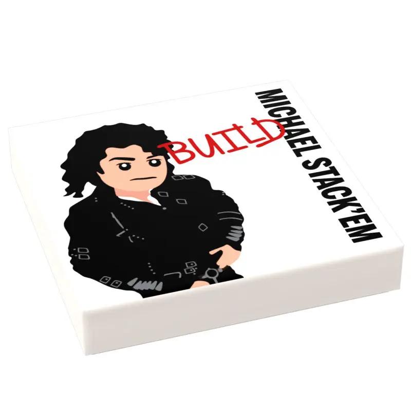 Michael Stack'em, Build Music Album Cover (2x2 Tile) by B3 Customs