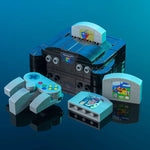Pretendo 64 - Custom Classic Video Game Console Set made using LEGO parts by B3 Customs