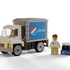 Pieces Soda Delivery Truck with Minifig by B3 Customs