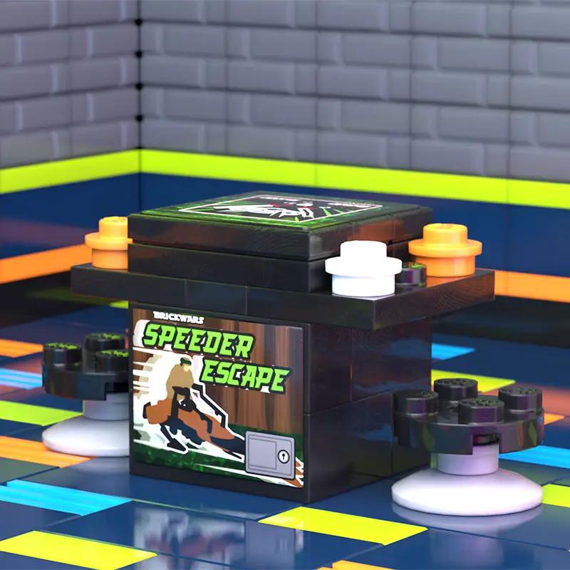 Speeder Escape 2-Player Classic Arcade made using LEGO parts - B3 Customs by B3 Customs