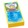 Custom LEGO Water Turtle Pocketball Card for Minifigs featuring B3 Customs design, 1x2 tile with Squirtle-inspired artwork.