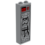 Stormtrooper in Carbonite (1x2x5 Brick) by B3 Customs