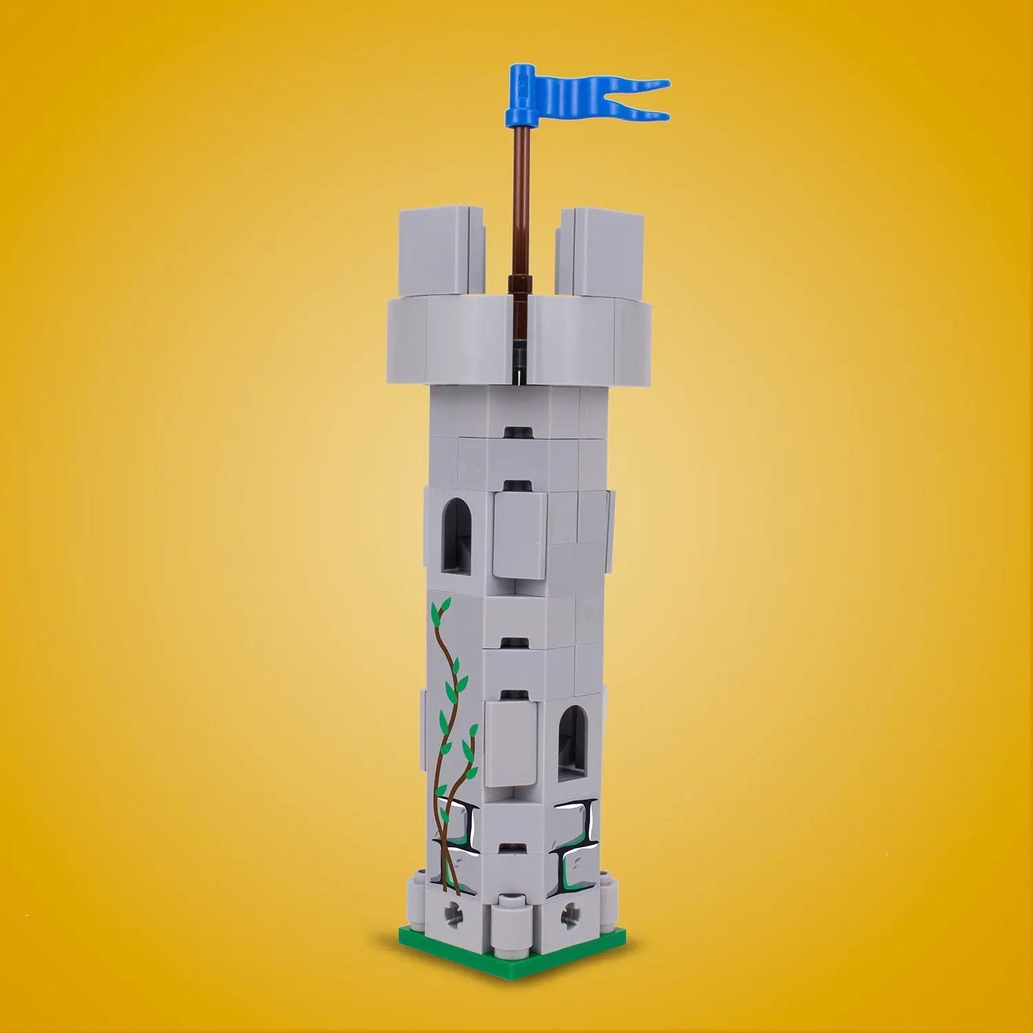 Castle Tower - Custom Castle Modular Building Set by B3 Customs
