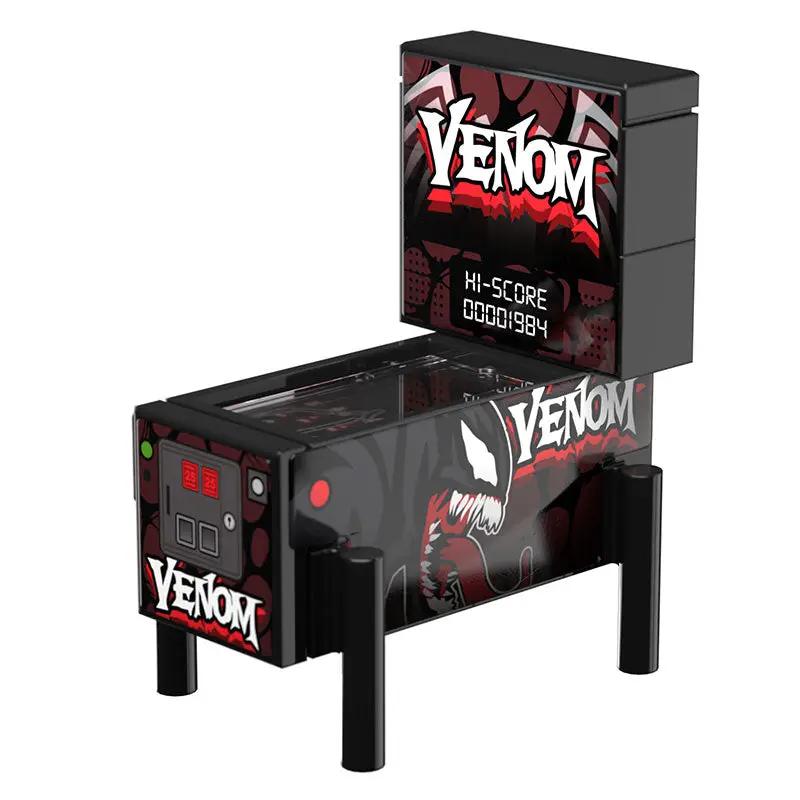 Venom Pinball Arcade Machine Building Set made using LEGO parts by B3 Customs