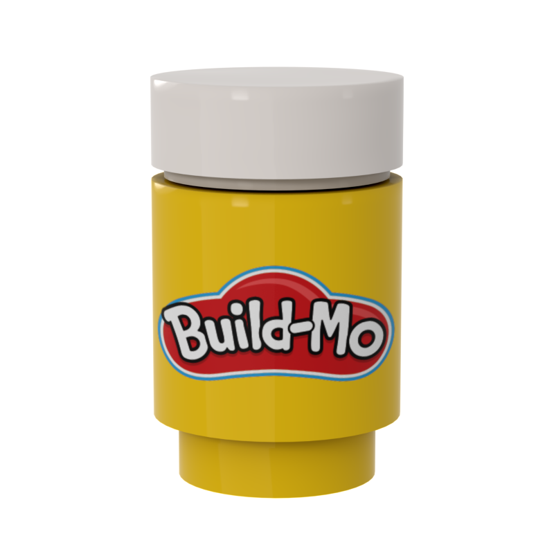 Build-Mo Kids Clay Can for Minifigs by B3 Customs
