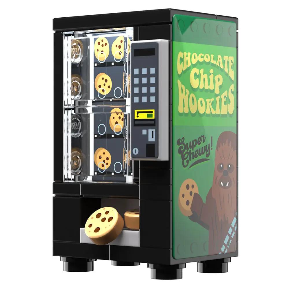 Chocolate Chip Wookie Cookies Vending Machine Building Set made using LEGO parts - B3 Customs by B3 Customs