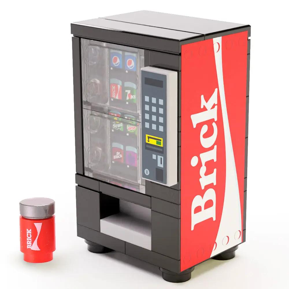 Brick - B3 Customs Soda Vending Machine made using LEGO parts by B3 Customs