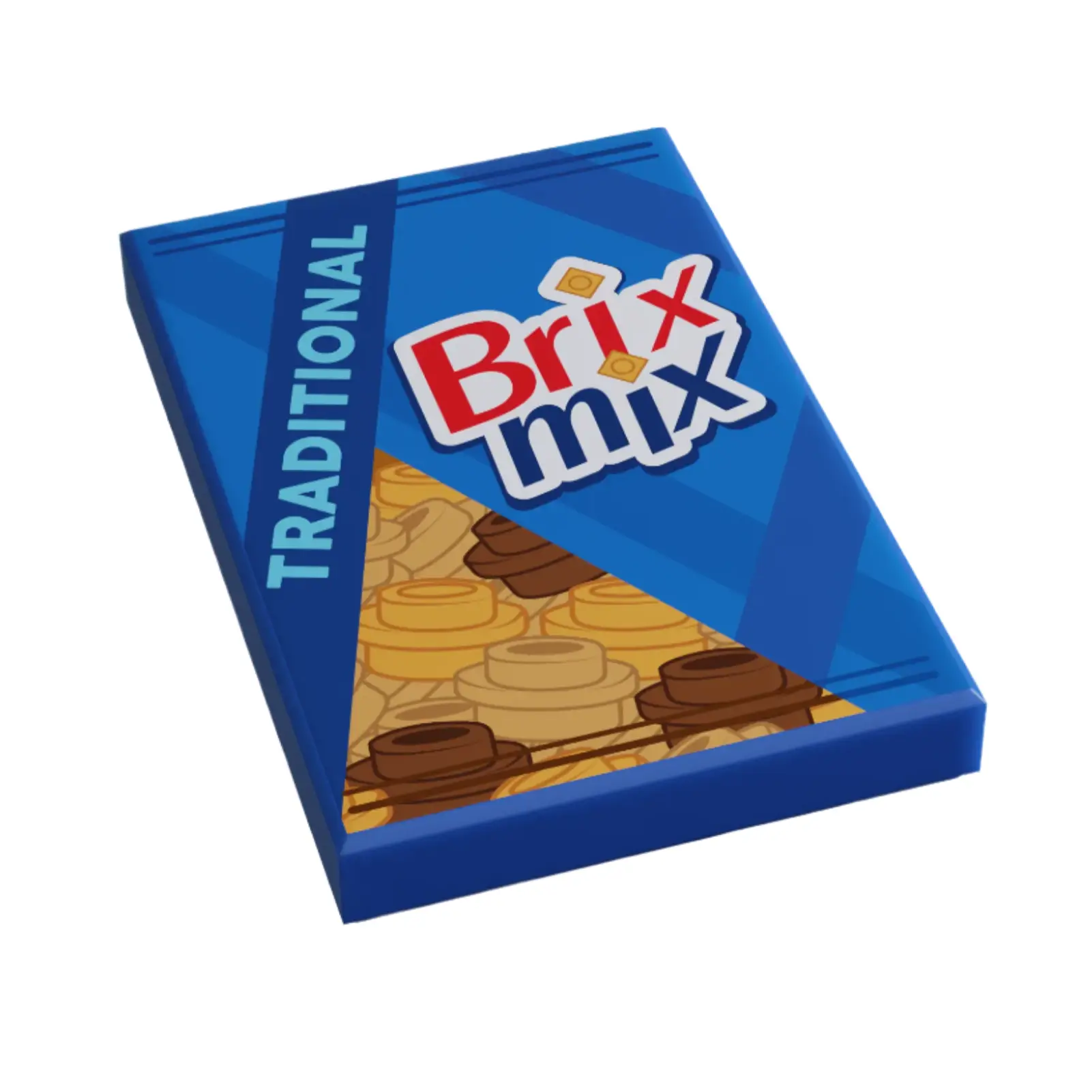Brix Mix Minifig Snack (2x3 Tile) by B3 Customs
