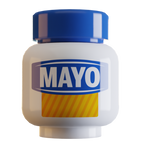 Mayonnaise Jar by B3 Customs