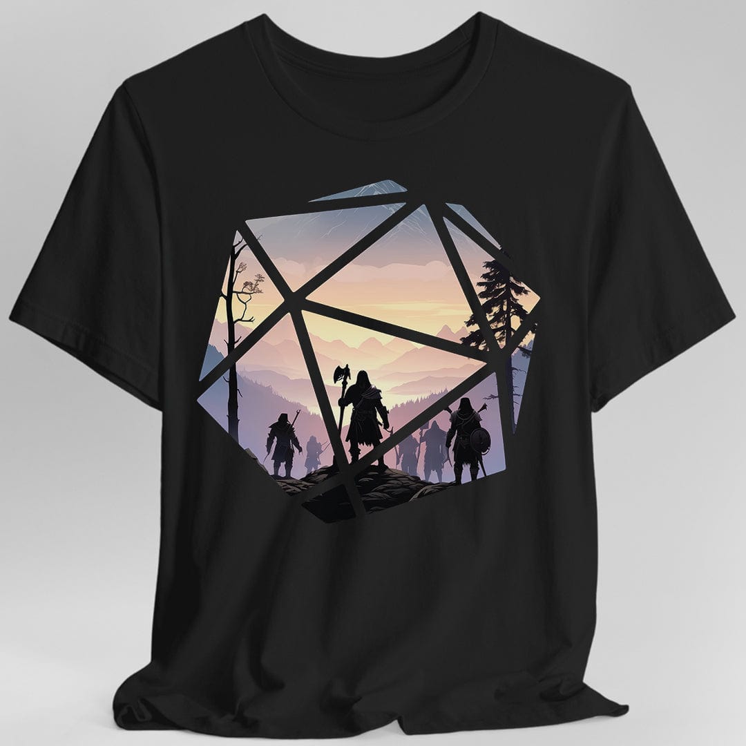 D&D D20 Landscape T-shirt