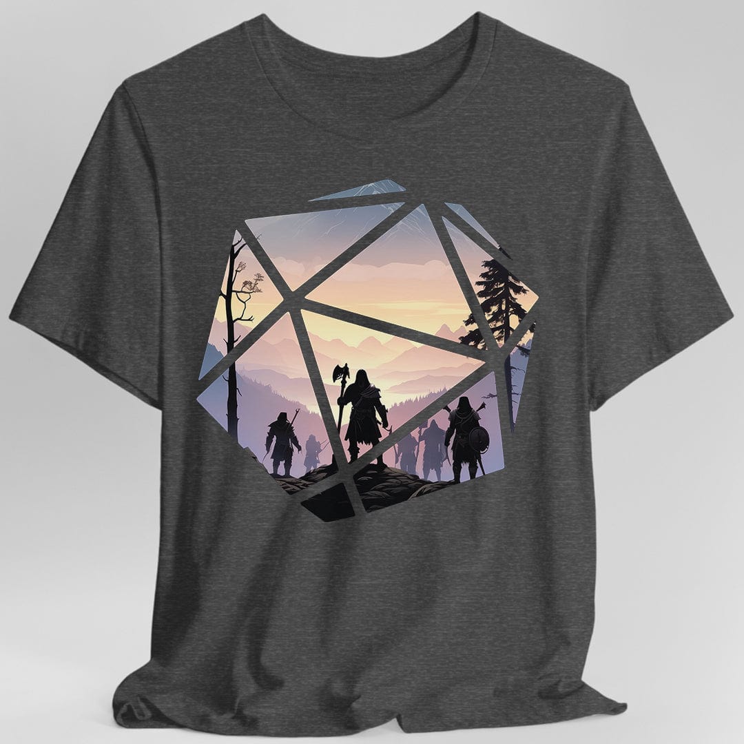 D&D D20 Landscape T-shirt