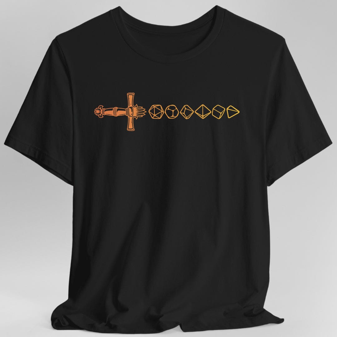 D&D Dice Sword T-Shirt