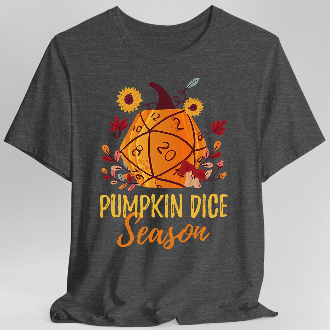 D&D Fall D20 Pumpkin Dice Season T-Shirt