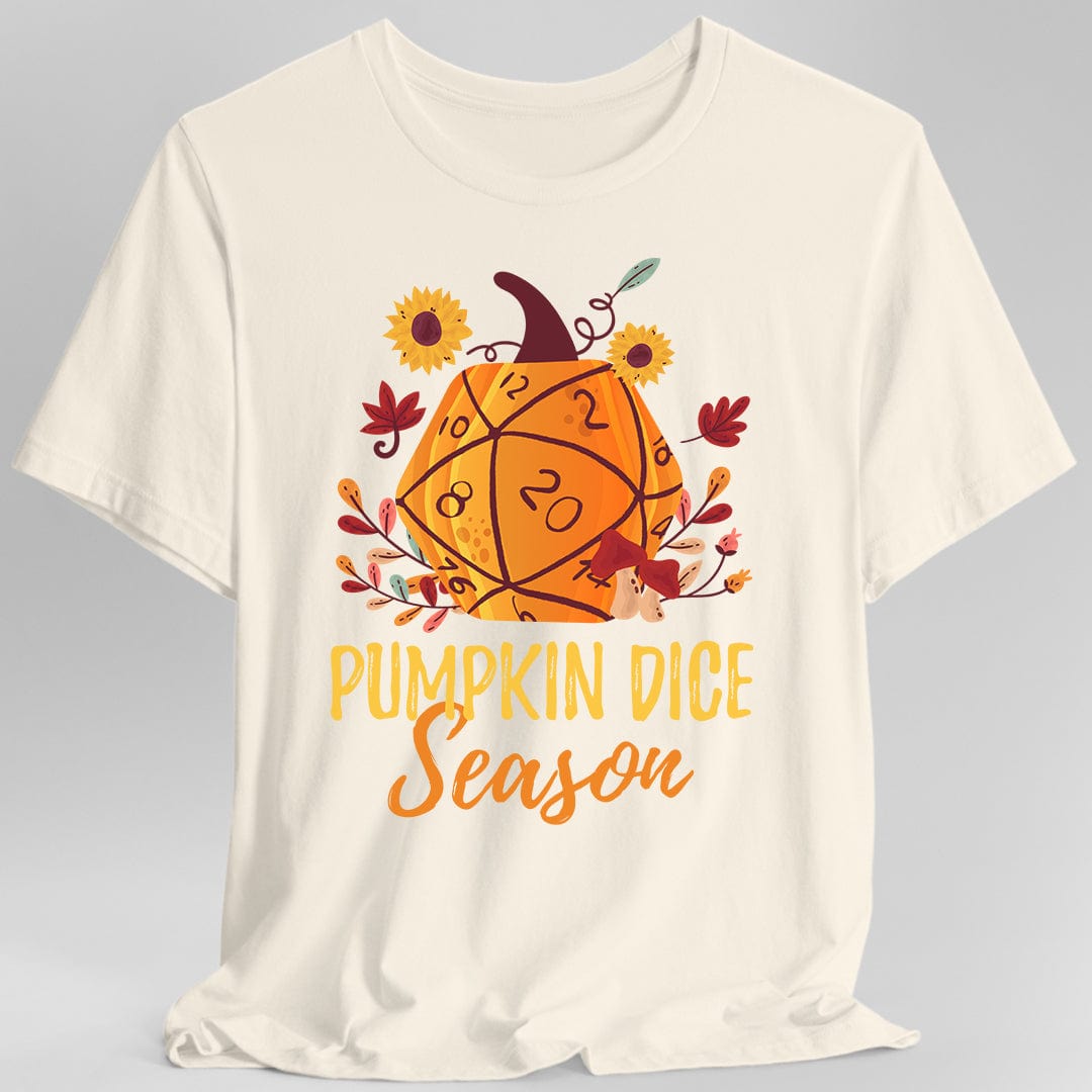 D&D Fall D20 Pumpkin Dice Season T-Shirt