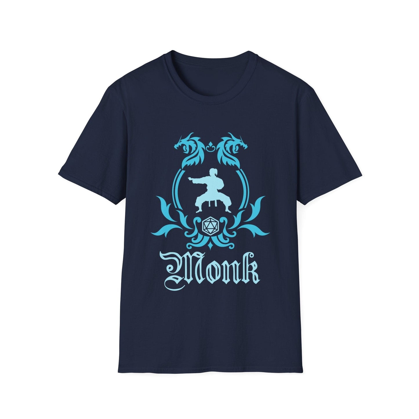 D&D Monk Class Emblem T-Shirt