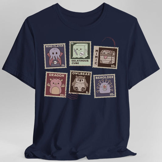 D&D Monster Stamp T-Shirt
