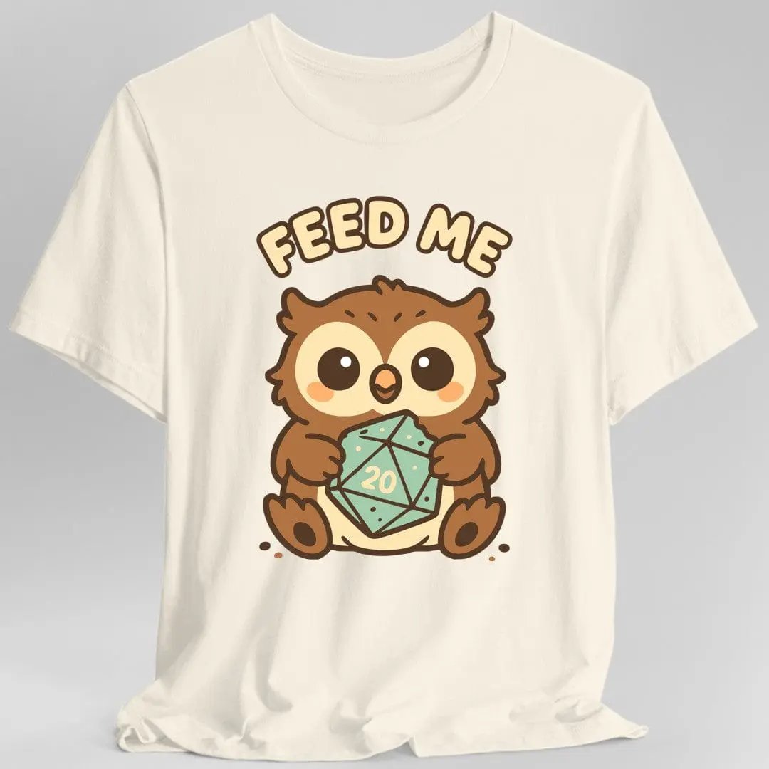D&D Owlbear Shirt Feed Me by Sunburst RPG