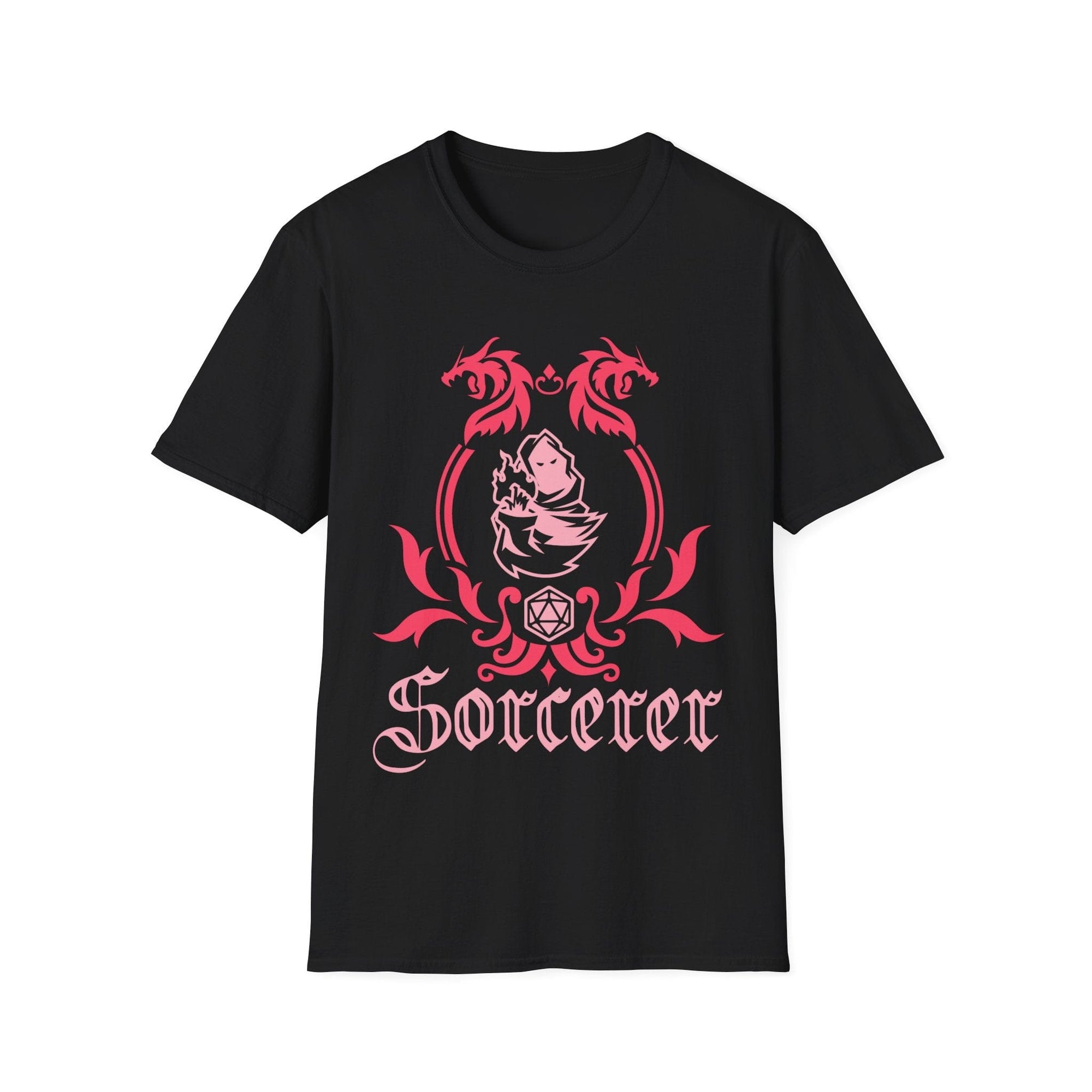 D&D Sorcerer Class Simple Emblem T-Shirt