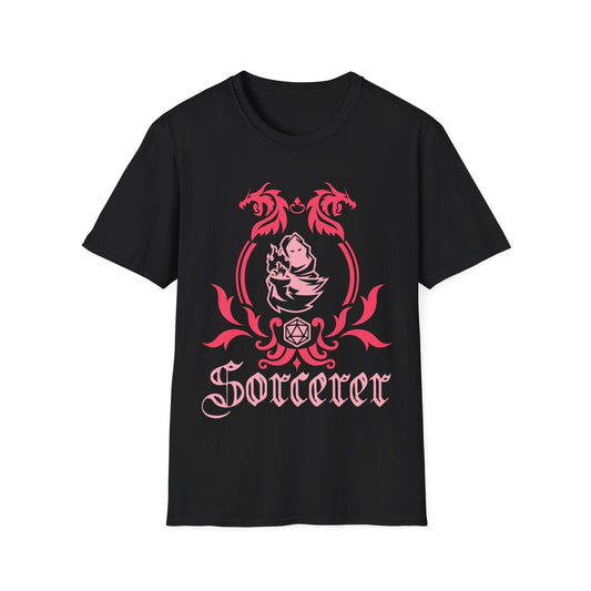 D&D Sorcerer Class Simple Emblem T-Shirt