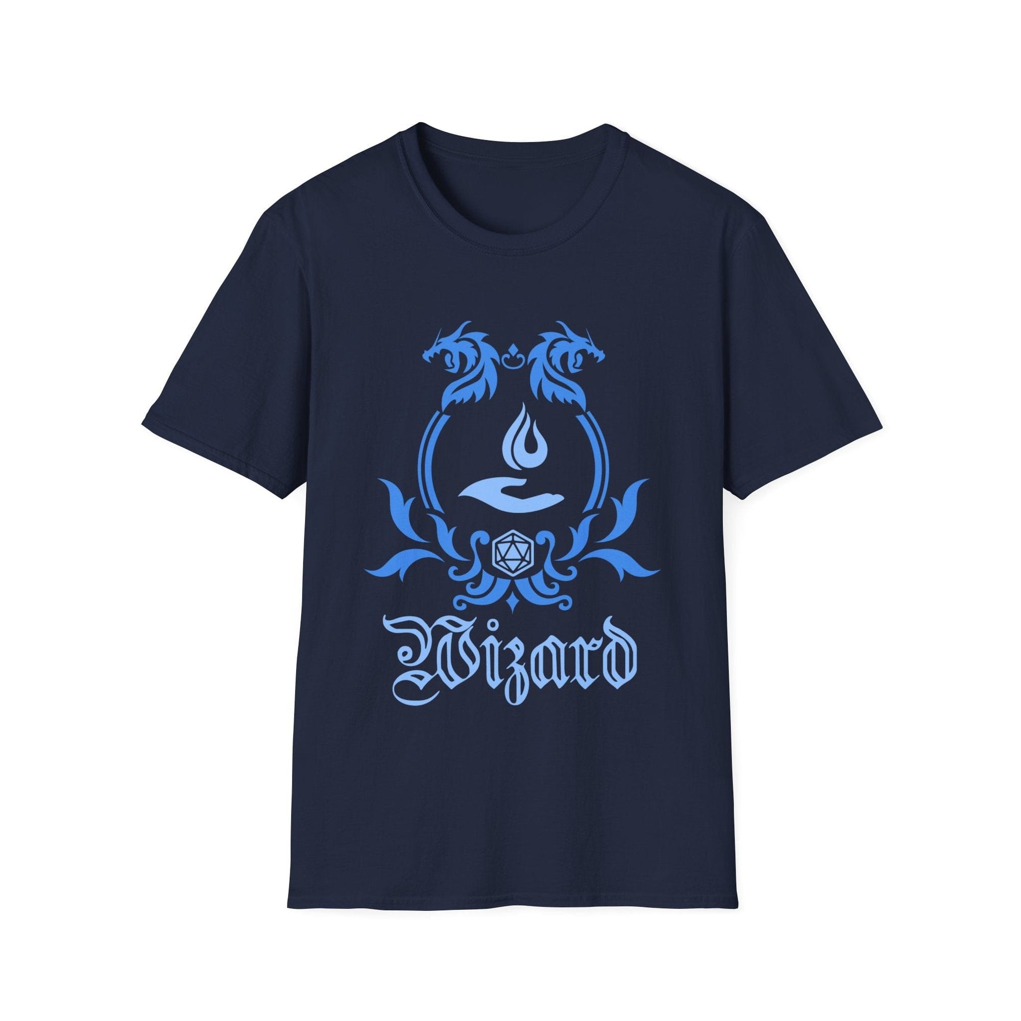 D&D Wizard Class Simple Emblem T-Shirt